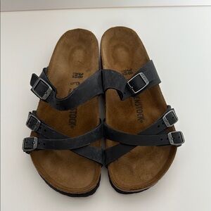 Black Strappy Sandals